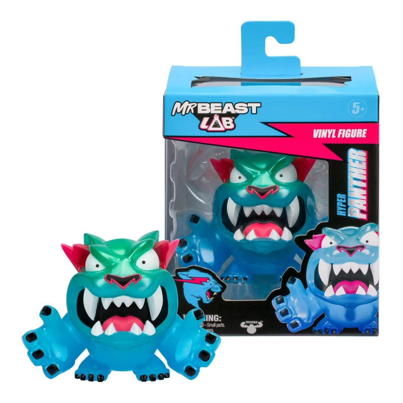 Image of MRBEAST MrBeast Lab Vinyl Classic Panther Figure
