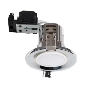 image of 10 x MiniSun Fire Rated Downlights in Polished Chrome