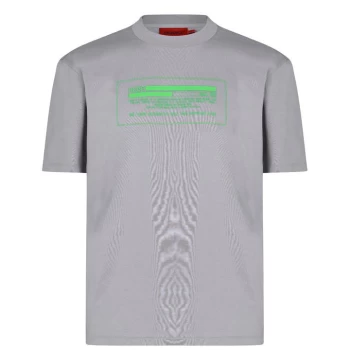 Image of Hugo Boss Danford T-Shirt Silver Size L Men