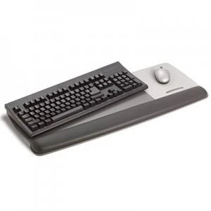 image of 3M WR422LE Keyboard+Mouse Gel wrist support mat Black, Grey