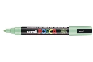 Image of Posca PC-5M Light Green Single Marker Pen PK1