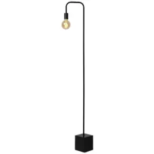 image of Lucide LORIN - Floor Lamp - 1xE27 - Black