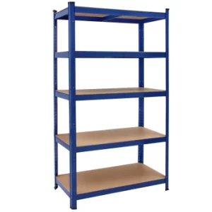 Image of Heavy Duty Shelving 180x90x40cm Blue 875kg