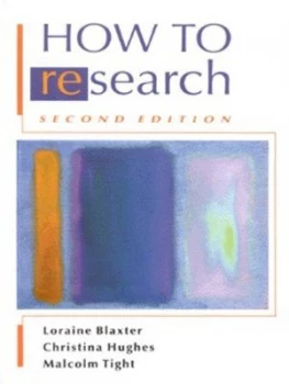 Image of How to Research by Lorraine Blaxter Paperback