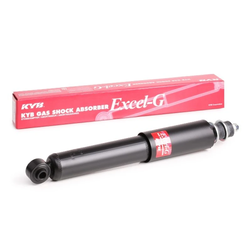 Image of KYB 344222 Shock absorber Front Axle, Gas Pressure, Twin-Tube, Telescopic Shock Absorber, Bottom eye Shock Absorber (854)
