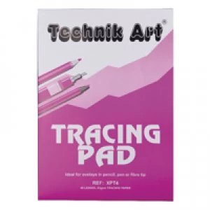 image of Technik Art Tracing A4 Pad 63gsm 40 Sheets XPT4