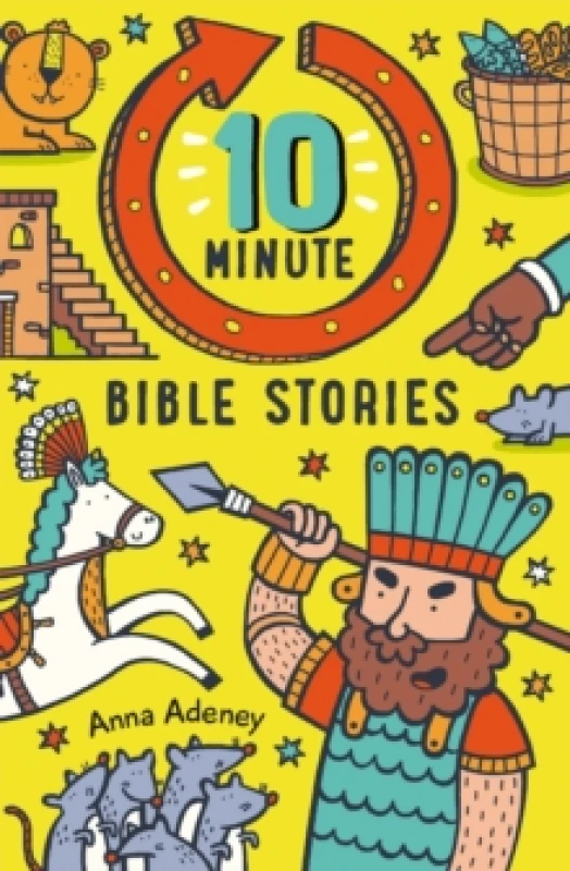 Image of Anne Adeney 10-minute Bible Stories Book Multi unisex