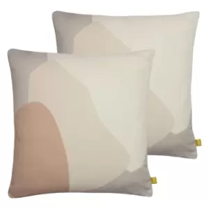 image of Sandpebble Twin Pack Polyester Filled Cushions