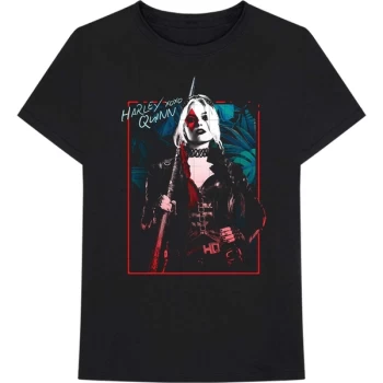Image of The Suicide Squad - Harley XOXO Unisex Large T-Shirt - Black