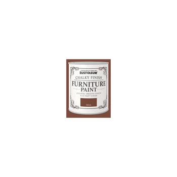 Image of Rust-Oleum Chalk Chalky Furniture Paint Salmon 750ML - Salmon
