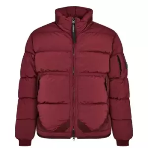Image of CP COMPANY Nycra Quilted Jacket - Red