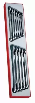 Image of Teng Tools TTXLMP12 12 Piece - Extra Long Combination Spanner Set in Tray