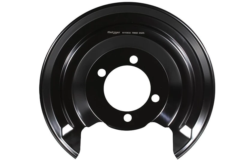 Image of Brake disc backing plate METZGER 6115632