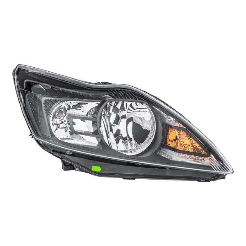 Image of HELLA 1EE 354 257-041 Headlights H1, Right, with motor for headlamp levelling, Halogen Headlight (259)