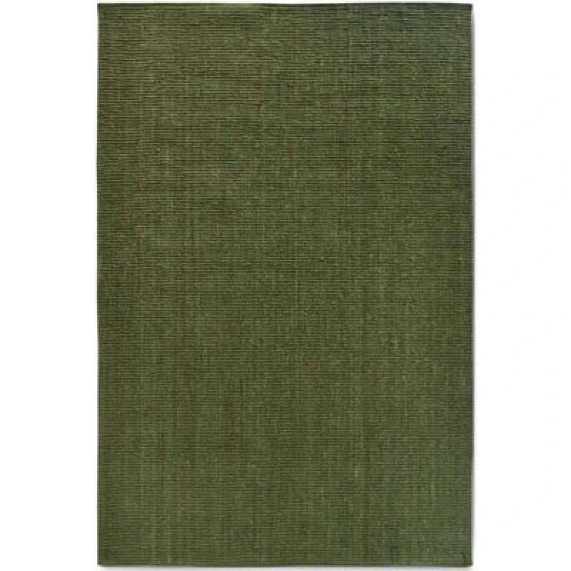 Image of The Rugs Villeroy & Boch 1791 Rosalie Jute Rug Handwoven Living Room In Green