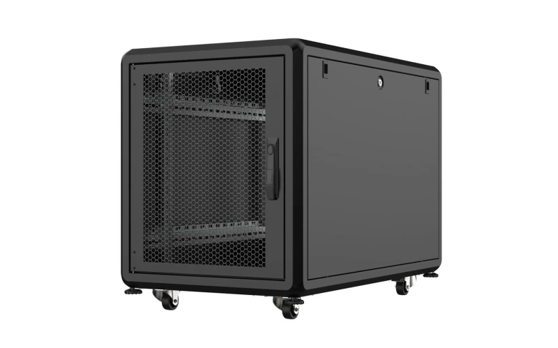 Image of Lanview RSL12U61BL rack cabinet 12U Black