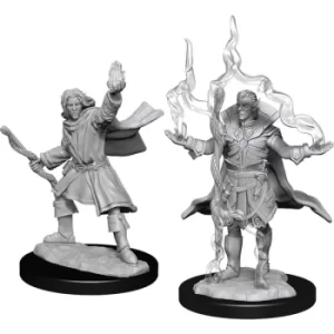 Image of Pathfinder Battles Deepcuts Unpainted Miniatures (W14) Elf Sorcerer Male