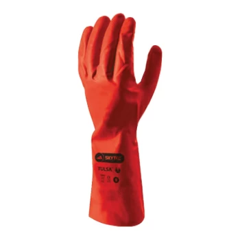 Image of Tulsa 94 Red Nitrile Gloves - Size 6/XS