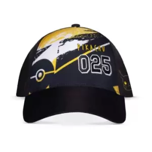 Image of Pokemon Pikachu 025 Adjustable Cap, Multi-Colour (Ba144463Pok)