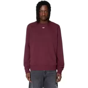 Image of Diesel Small Mid Crew Neck Sweater - Purple