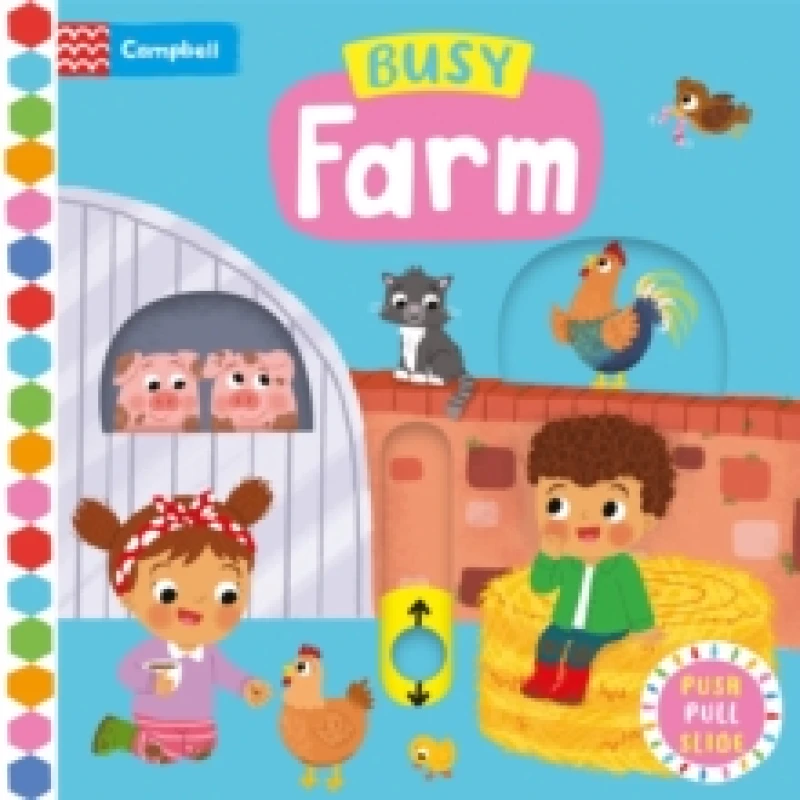 Image of Campbell Books Busy Farm Book Multi unisex