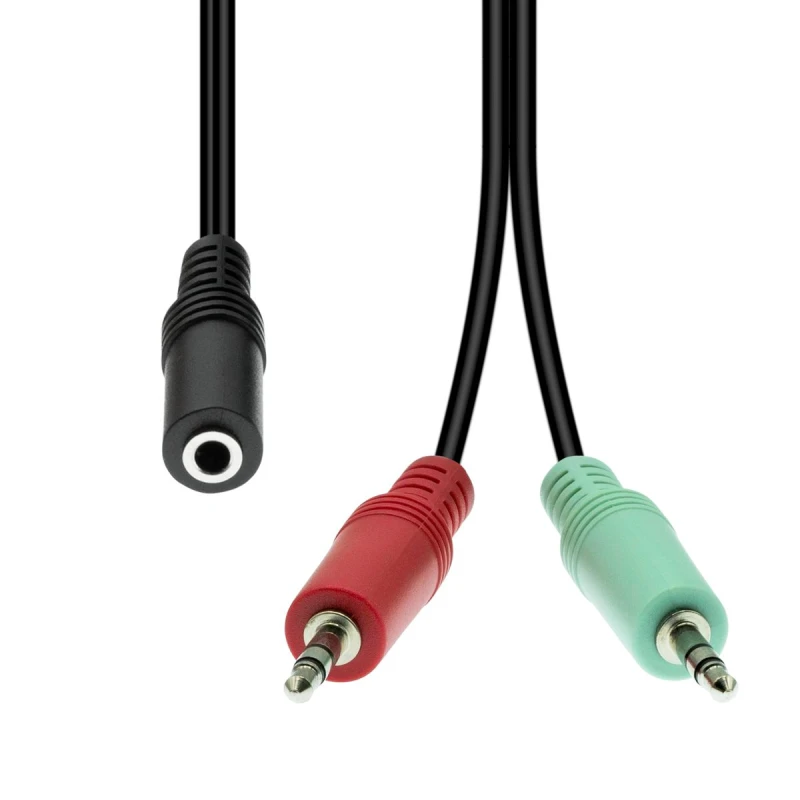 Image of ProXtend 4-Pin o 2x 3-Pin Cle F-M