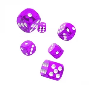 image of Oakie Doakie Dice D6 (Translucent Purple)