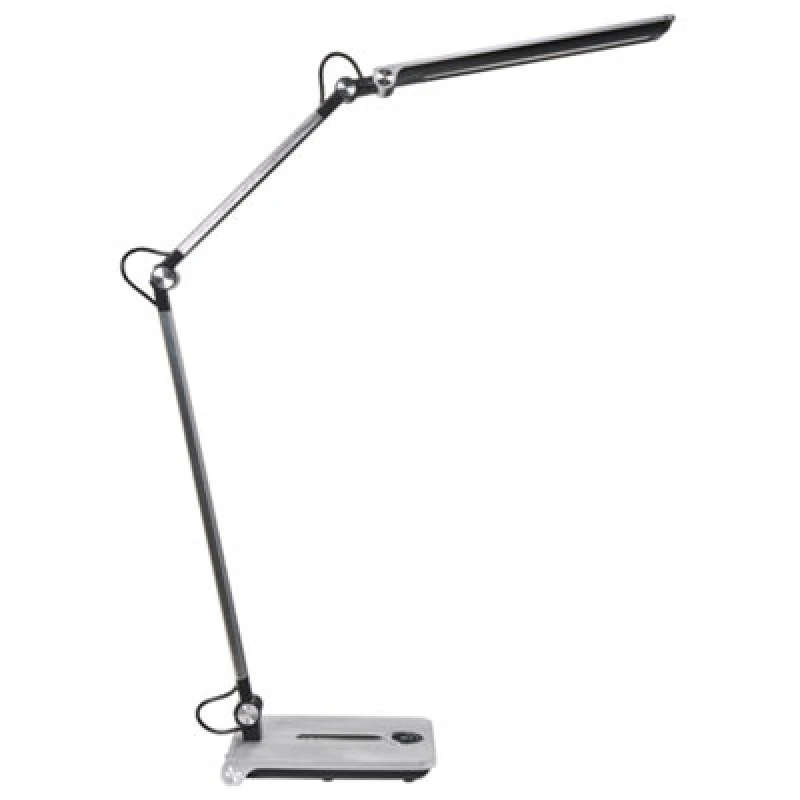 Image of Beliani LED Desk Lamp Aquila With Dimmer Silver