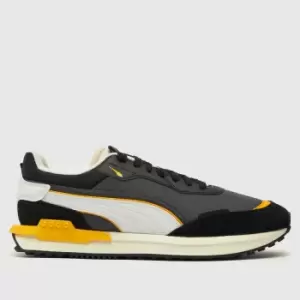 PUMA Blue & Yellow City Rider Electric Trainers