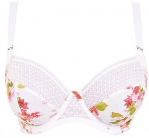 Freya Rose tapestry underwire side support bra White