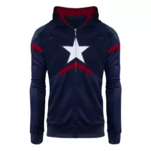 Image of Captain America: Premium Hoodie (Size XXXL)