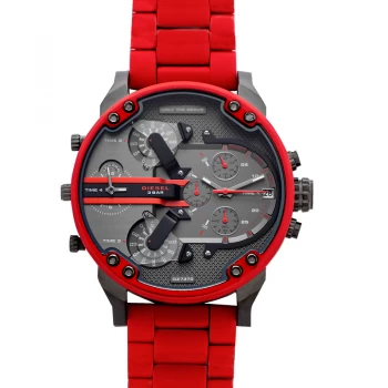 image of Diesel Mr. Daddy 2.0 Silicone Mens Watch