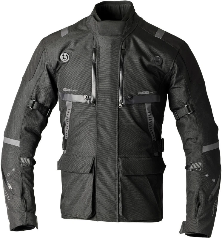 Image of RST Pro Series Vulcan Motorcycle Textile Jacket, black, Size M for Men