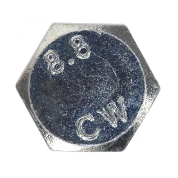 Image of Sealey SS850 HT Setscrew M8 x 50mm 8.8 Zinc DIN 933 Pack of 50