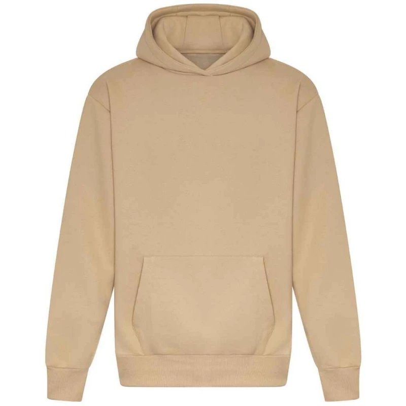Image of AWDis AWDis Men Signature Heavyweight Hoodie in Light Brown Size: X-Large Light Brown XL Male 5063574312189