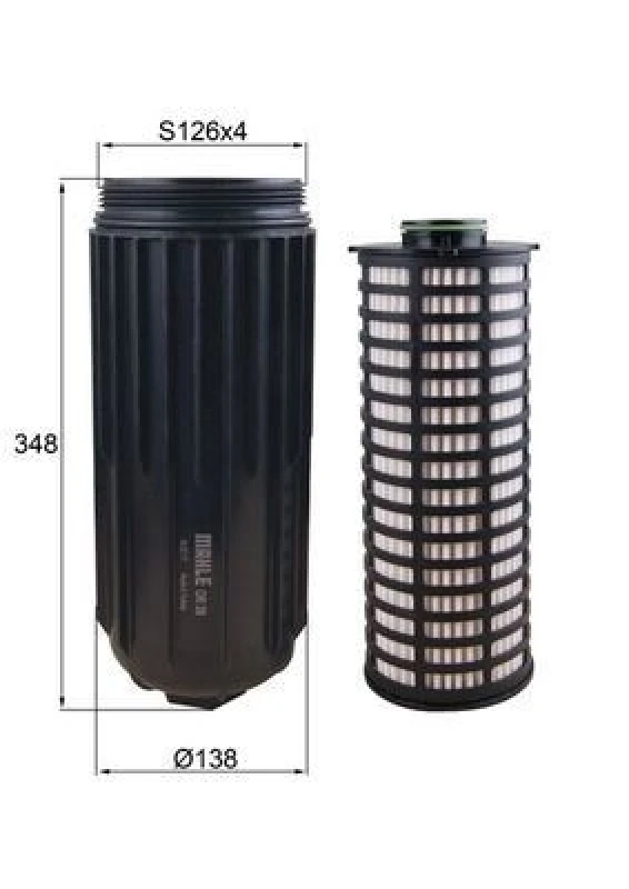 Image of Oil filter MAHLE OR 39