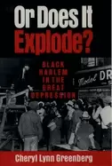 Image of or does it explode Black harlem in the great depression
