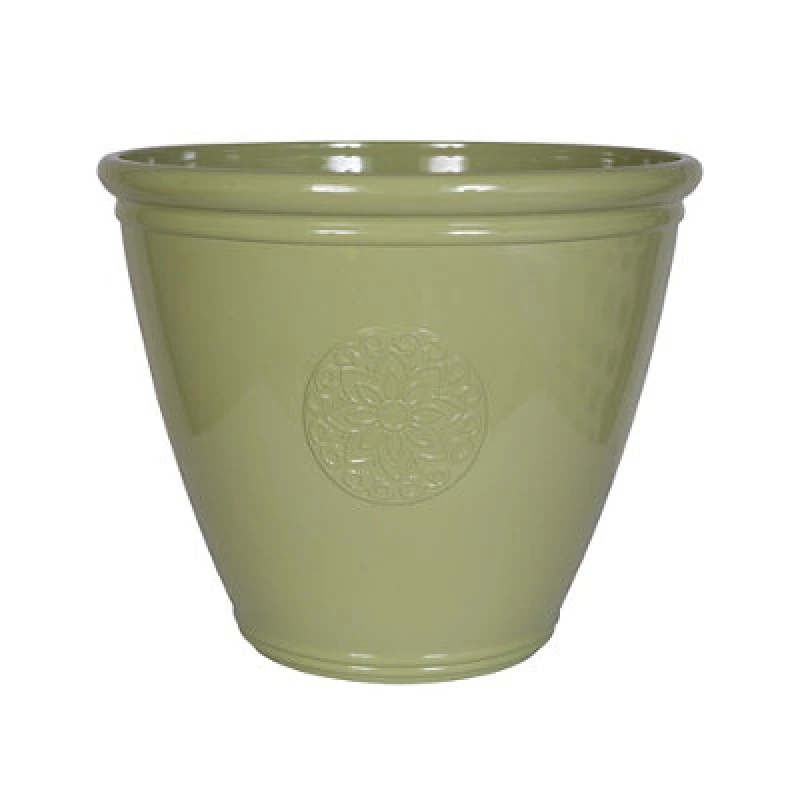 Image of Kelkay Traditonal Collection Eden Emblem Large Pot (Green)