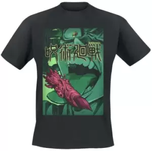 Image of Jujutsu Kaisen Finger Lickin' T-Shirt black