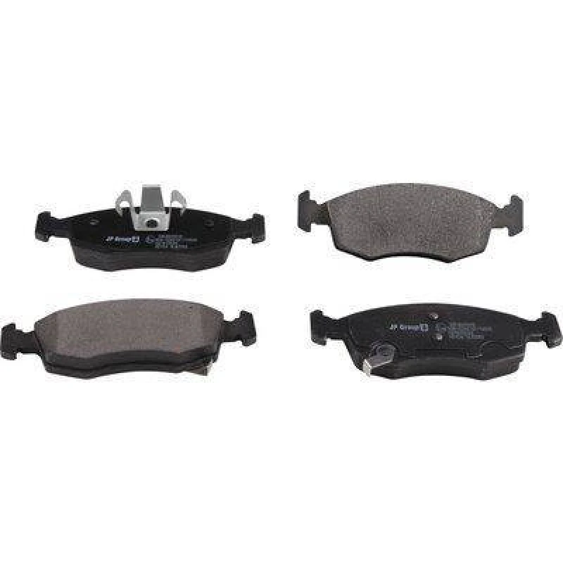 Image of JP GROUP 3363605610 Brake pad set JP Front Axle, with acoustic wear warning Brake Pad Set,disc brake (402)