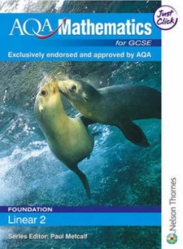 Image of Aqa Mathematics for Gcse. Foundation Linear 2 by Paul Metcalf Paperback