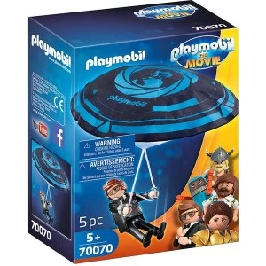 Image of Playmobil The Movie Rex Dasher with Parachute