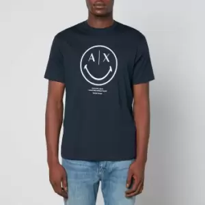 Image of Armani Exchange Smiley Capsule T-Shirt - L