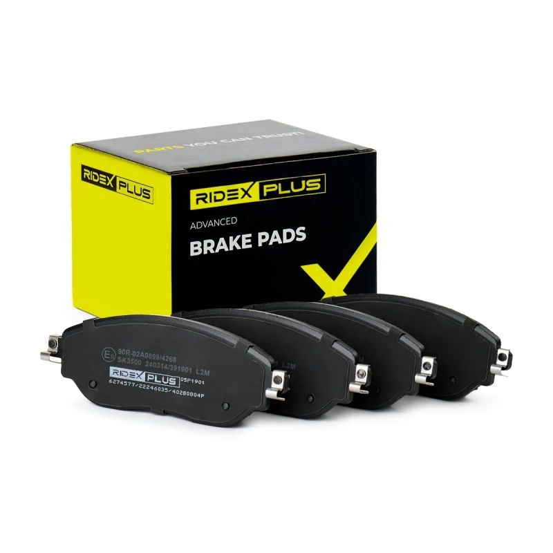 Image of RIDEX PLUS Brake pad set RIDEX PLUS 402B0804P