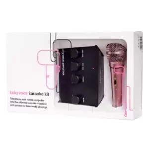 Lucky Voice Karaoke Machine Rose Gold