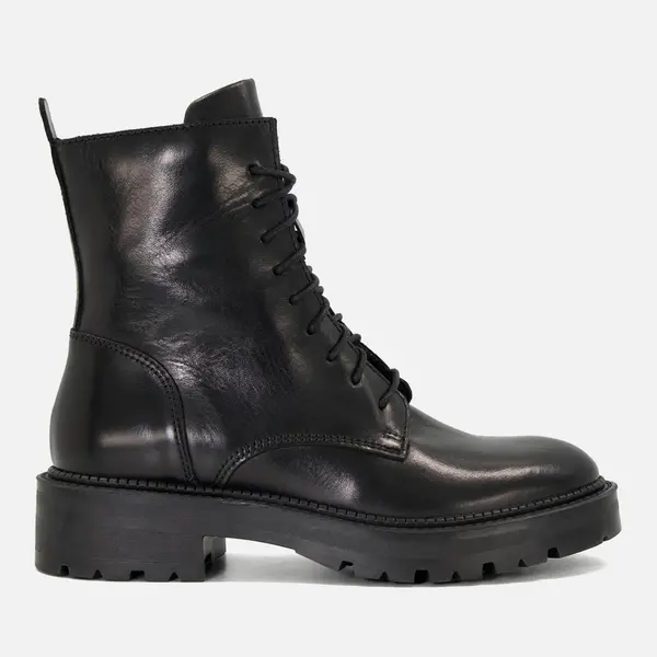 Image of Dune Womens Press Leather Ankle Boots - UK 3
