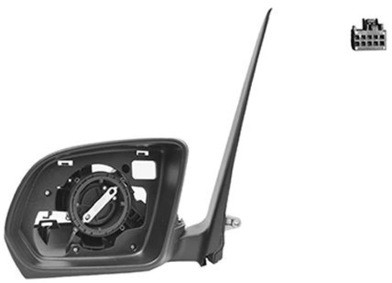Image of VAN WEZEL Wing mirror VAN WEZEL 3082825