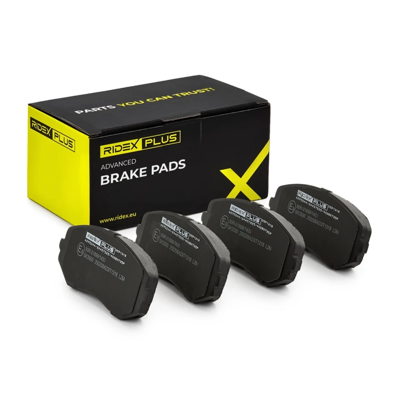 Image of RIDEX PLUS Brake pad set RIDEX PLUS 402B0735P