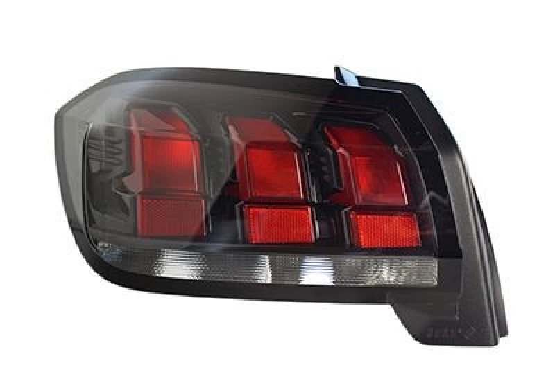 Image of VAN WEZEL 4043931 Rear light without lettering, Left Combination Rearlight (391)