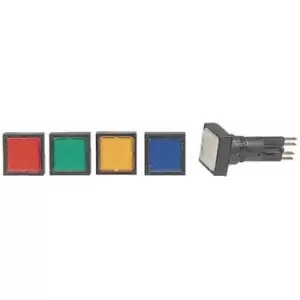 Image of Eaton, RMQ16, Flush Mount Red Incandescent Pilot Light, 16mm Cutout, IP65, 24 V